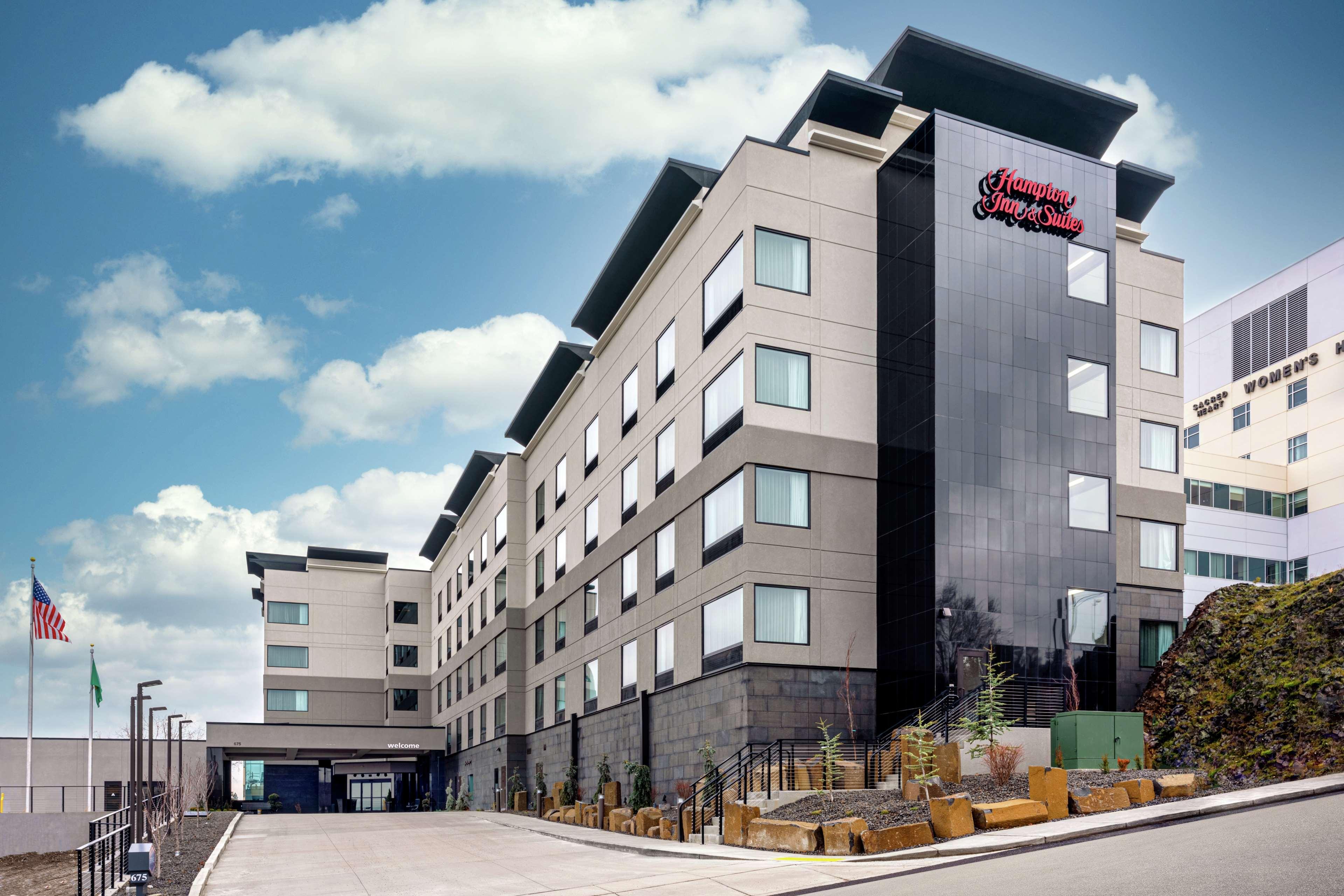 Hampton Inn & Suites Spokane Downtown-South Exterior foto